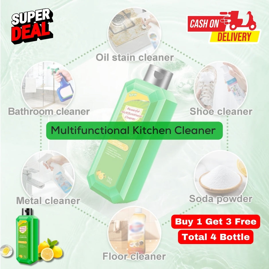 Powerful Multifunctional Cleaner | [⭐️⭐️⭐️⭐️⭐️ 8541 Reviews]